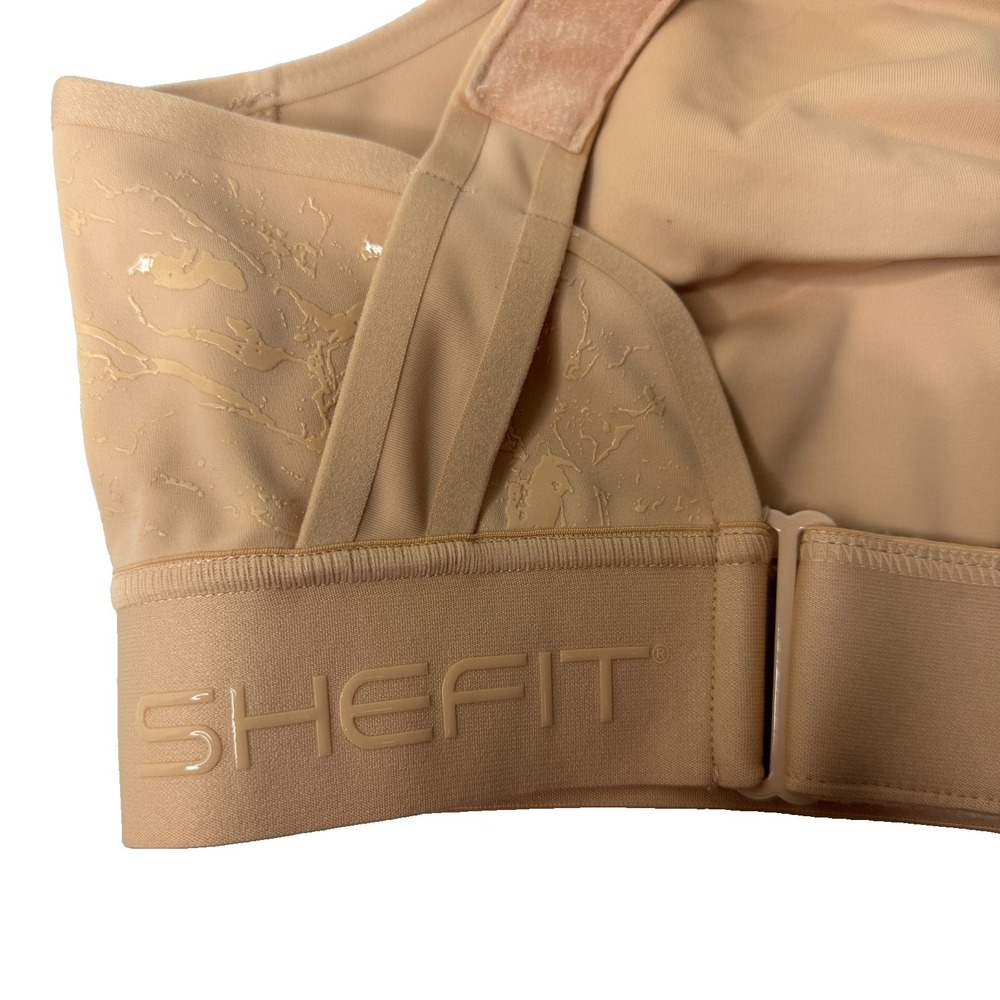 SHEFIT FLEX Sports Bra Sandstorm Size 6Luxe Supportive Activewear Medium Impact - Picture 5 of 7